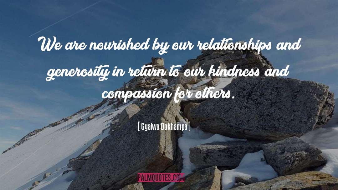 Kindness And Compassion quotes by Gyalwa Dokhampa