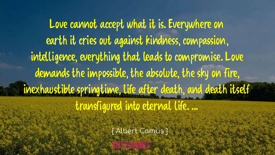 Kindness Compassion quotes by Albert Camus