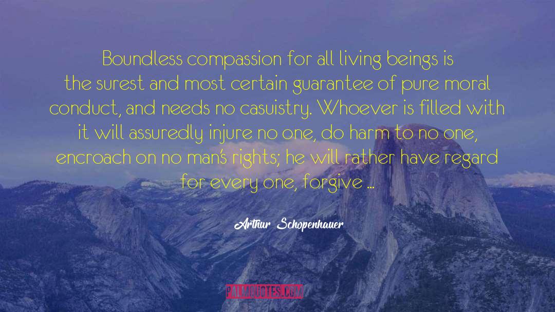 Kindness Compassion quotes by Arthur Schopenhauer