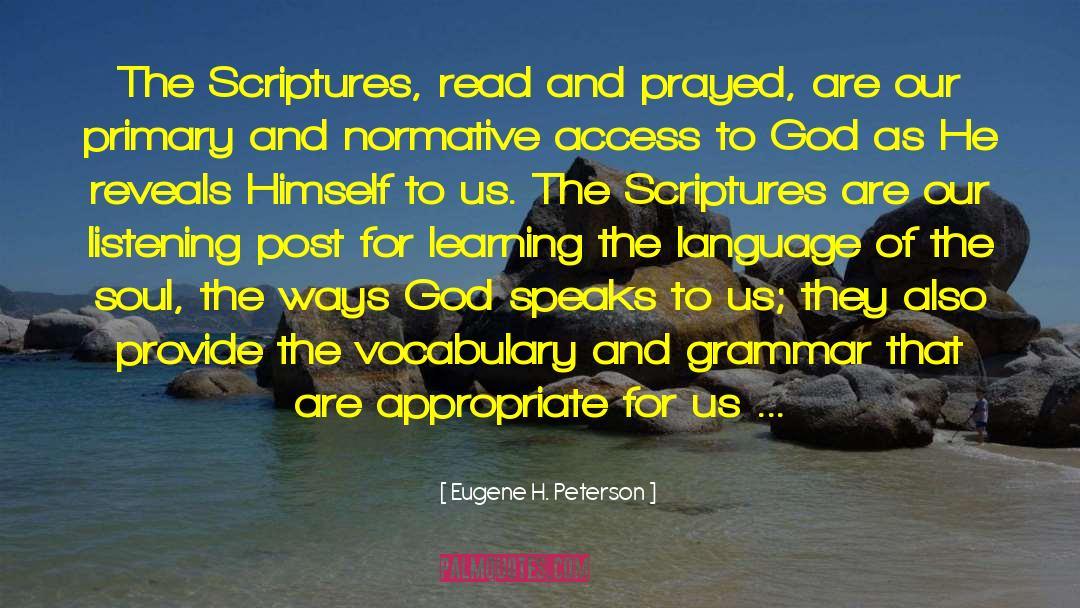 Kindness Of Soul quotes by Eugene H. Peterson