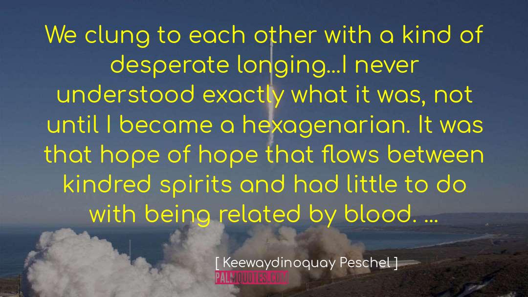 Kindred Spirits quotes by Keewaydinoquay Peschel