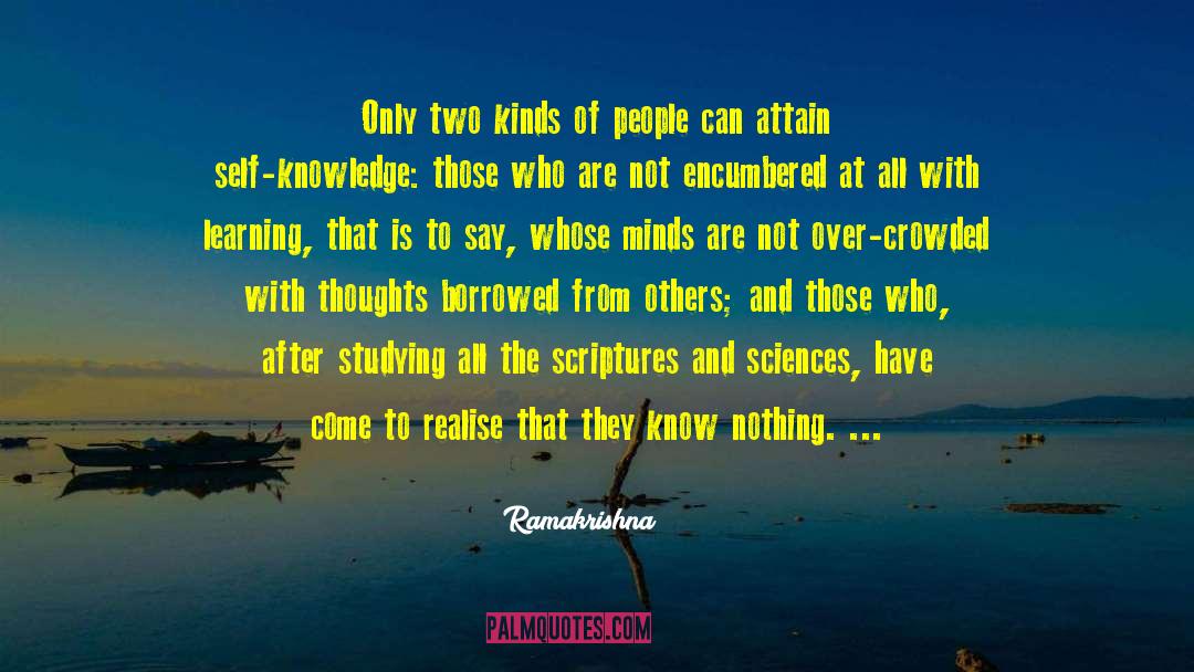 Kinds Of People quotes by Ramakrishna