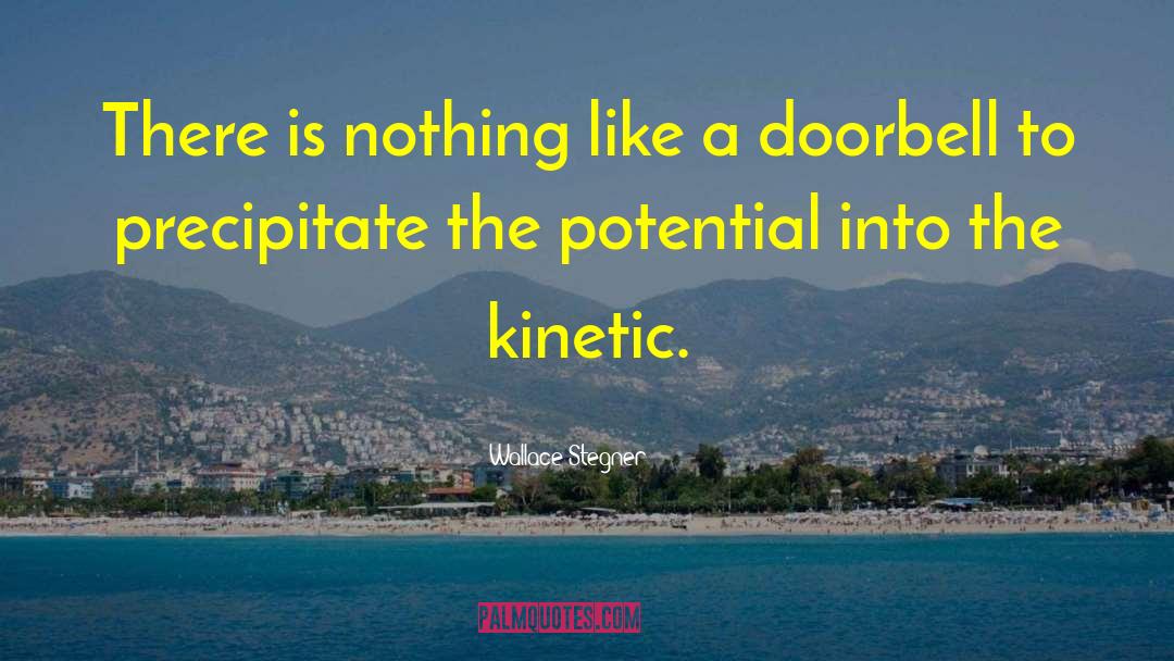 Kinetic quotes by Wallace Stegner