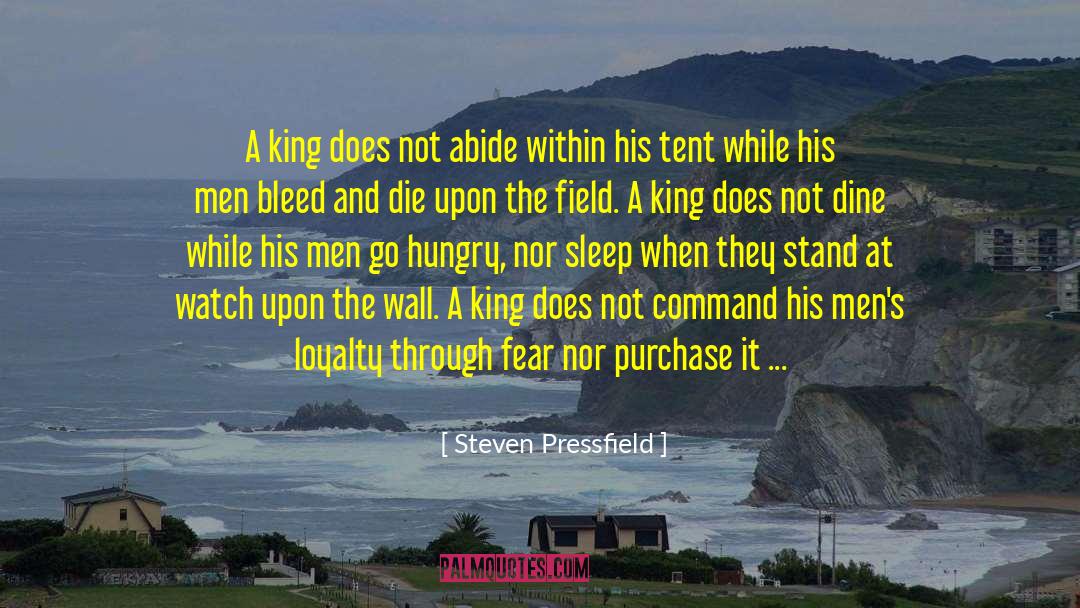 King Albert quotes by Steven Pressfield