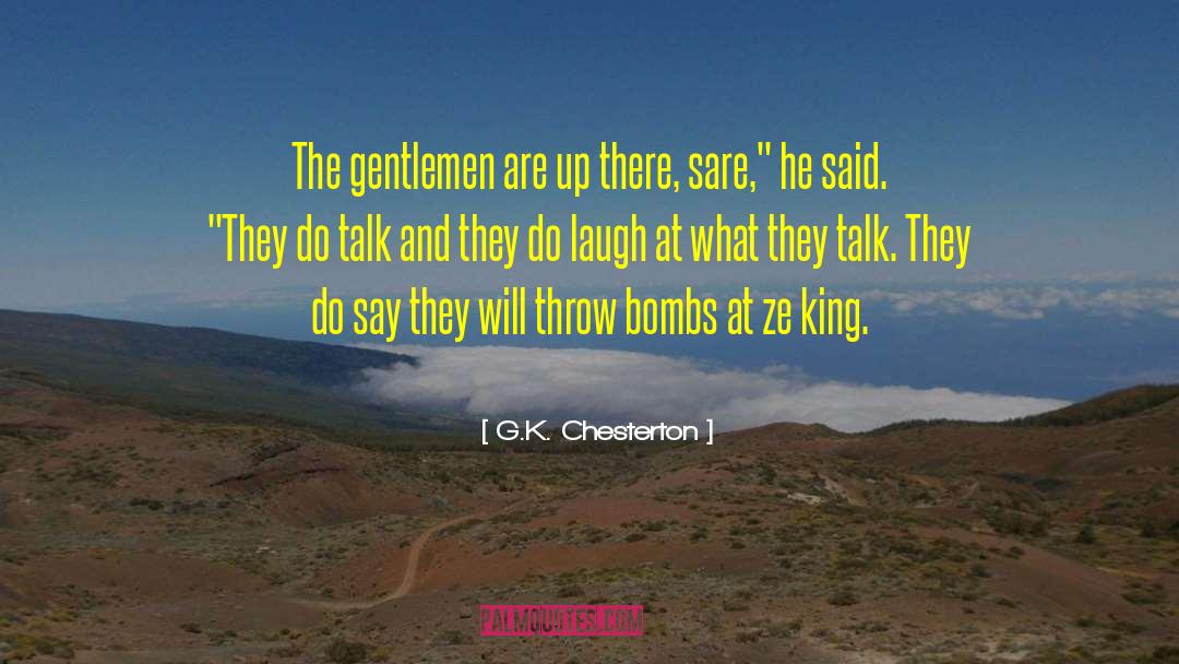 King George quotes by G.K. Chesterton