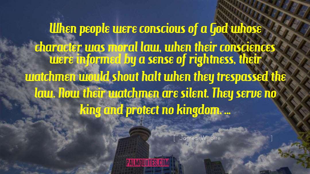 King James Bible quotes by James W. Sire