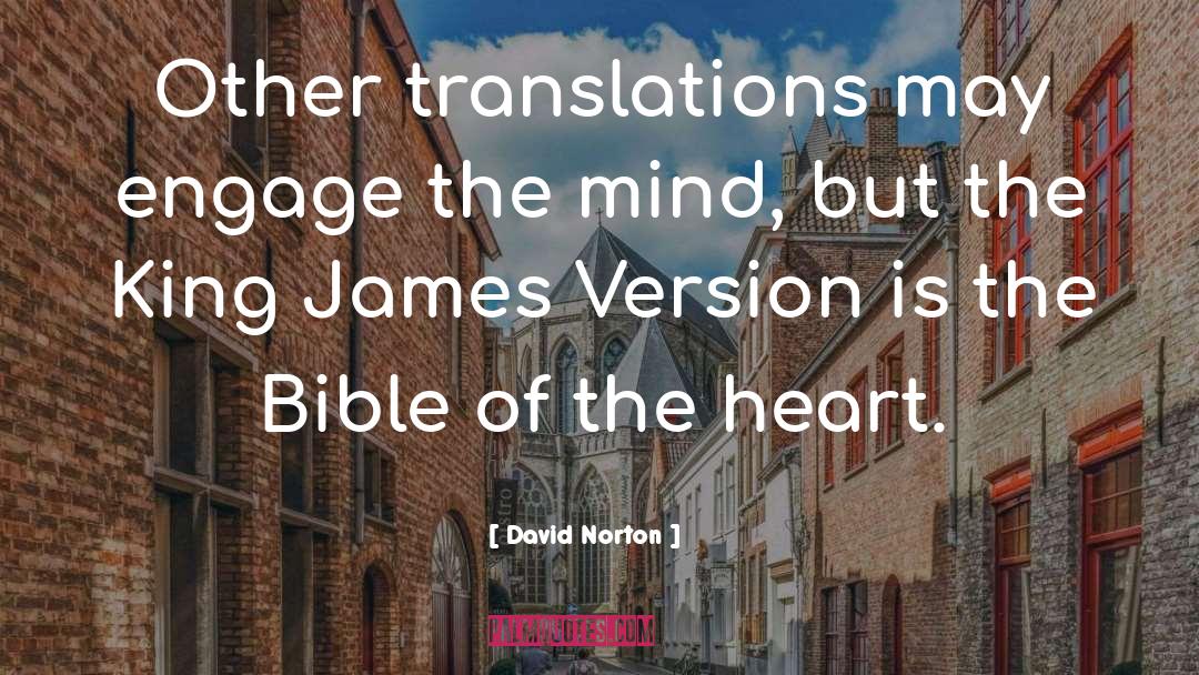 King James Version quotes by David Norton