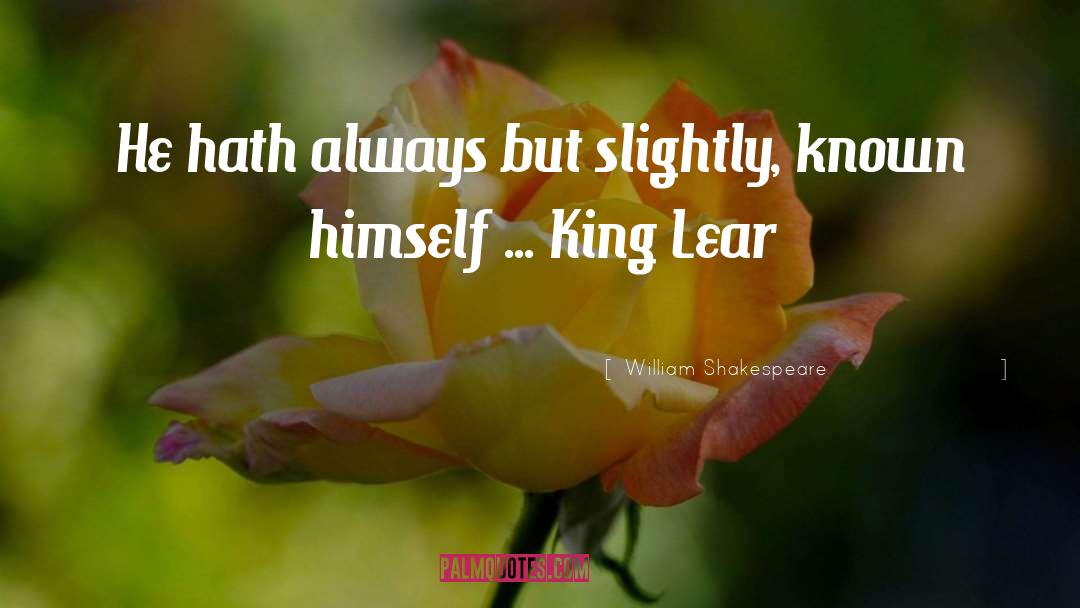 King Lear quotes by William Shakespeare