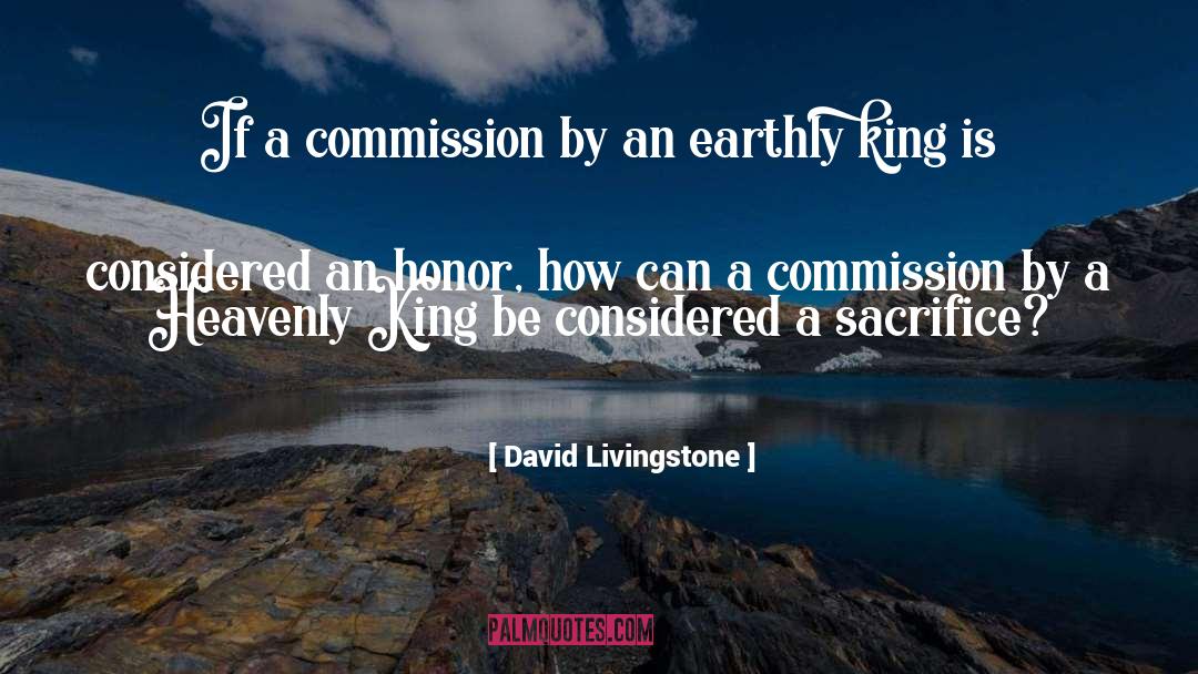 King Leonidas quotes by David Livingstone