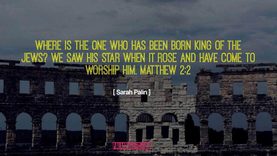 King Of Scars quotes by Sarah Palin