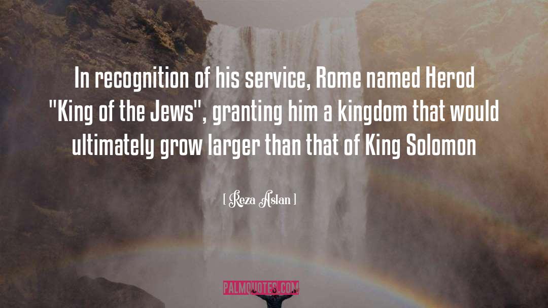 King Solomon quotes by Reza Aslan