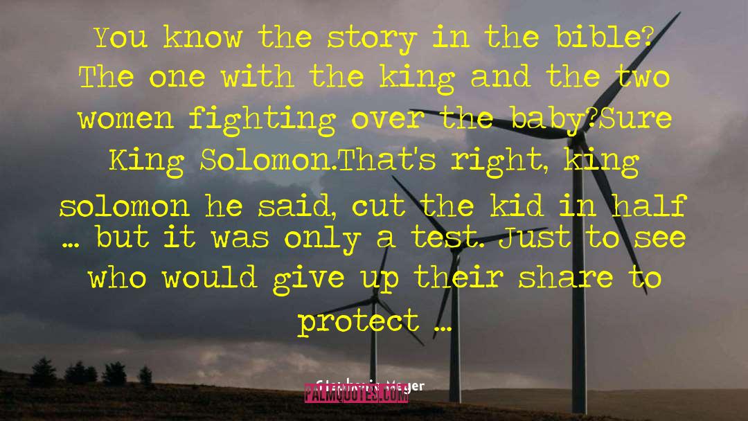 King Solomon quotes by Stephenie Meyer
