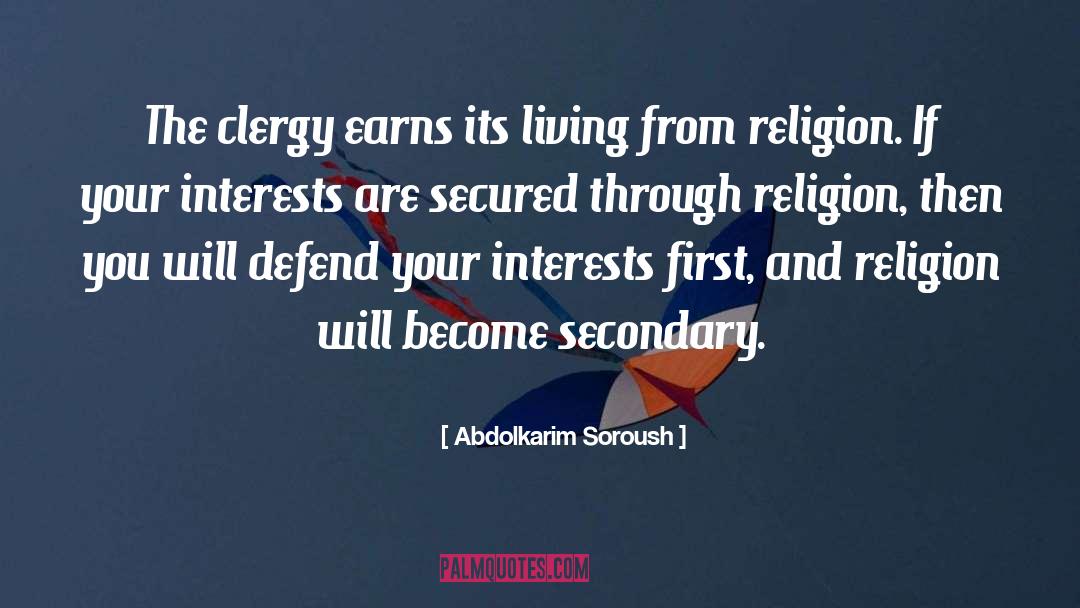 Kingdom Interests quotes by Abdolkarim Soroush
