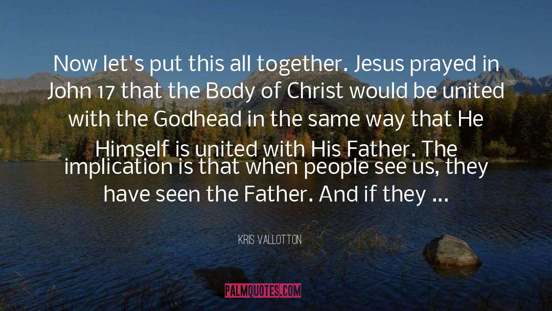 Kingdom Of God Contemplation quotes by Kris Vallotton