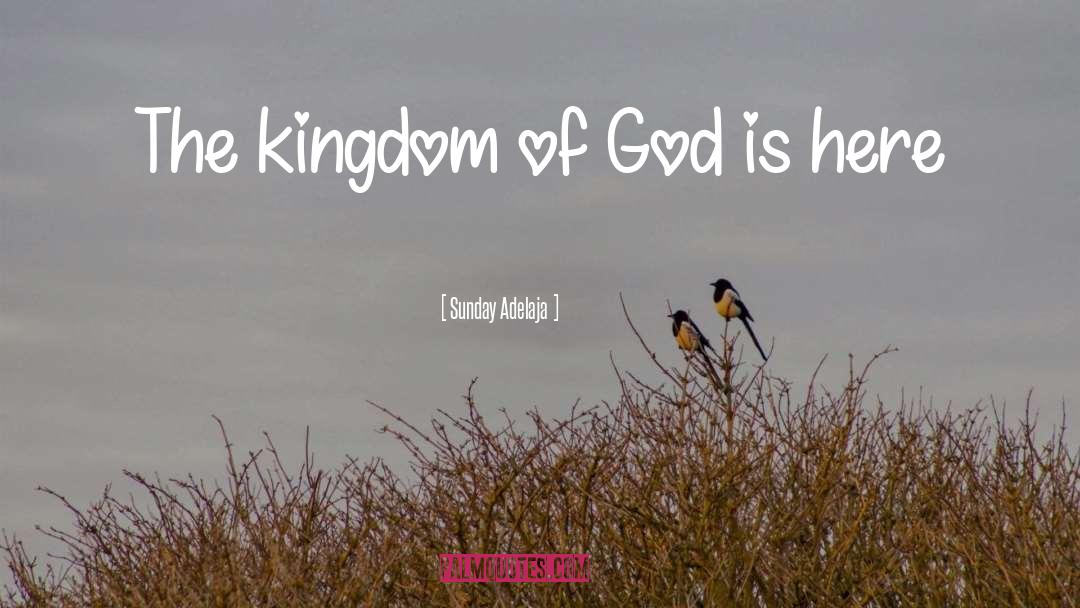 Kingdom Of God quotes by Sunday Adelaja