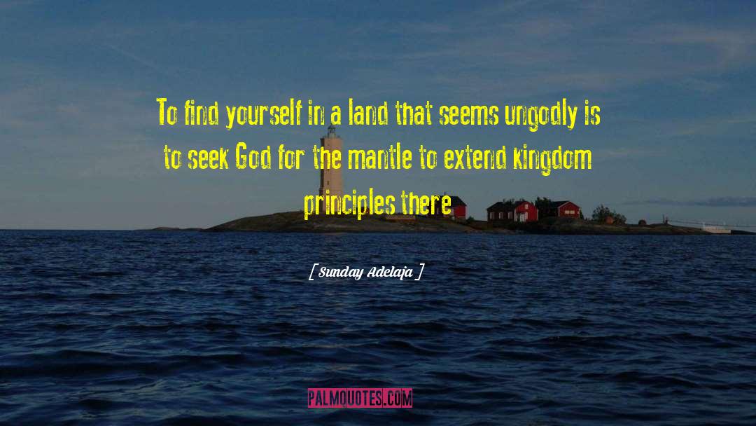 Kingdom Principles quotes by Sunday Adelaja