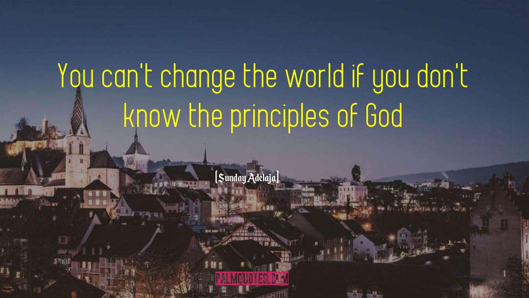 Kingdom Principles quotes by Sunday Adelaja