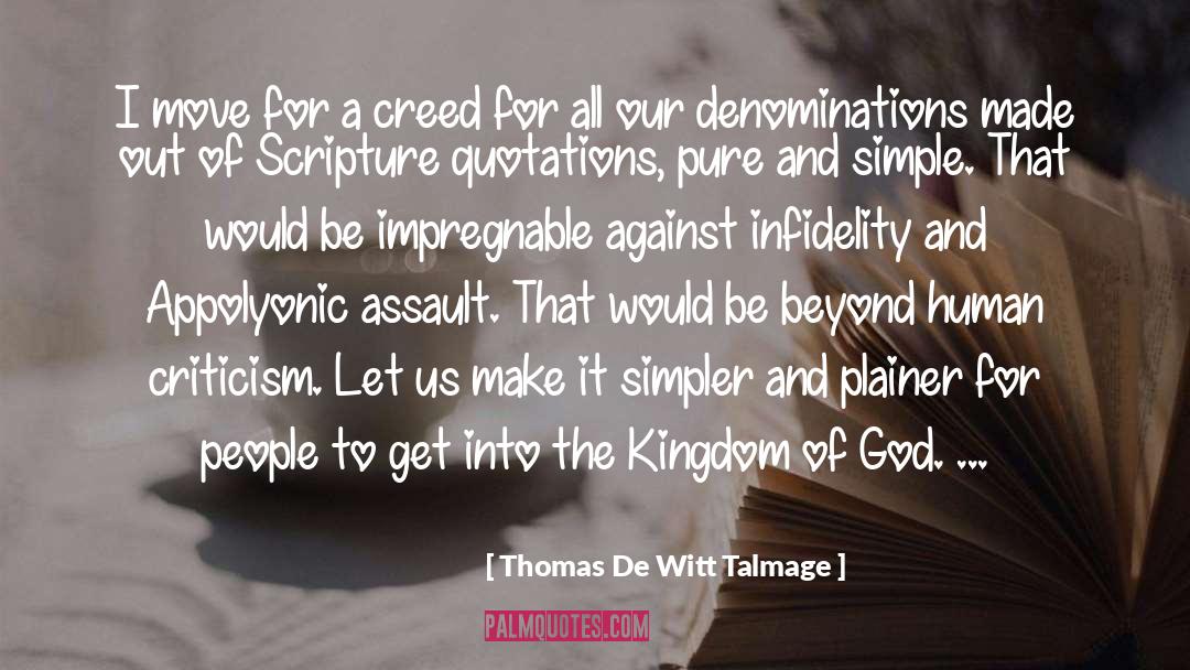 Kingdoms quotes by Thomas De Witt Talmage