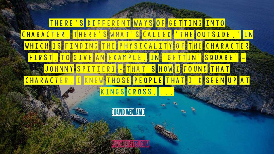 Kings Cross quotes by David Wenham