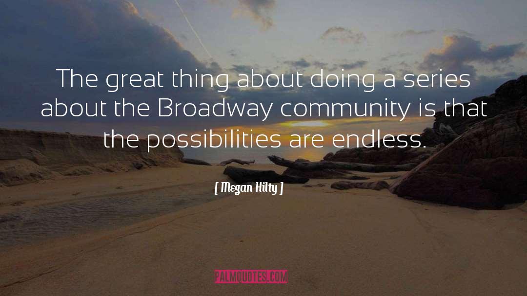Kingsborough Community quotes by Megan Hilty