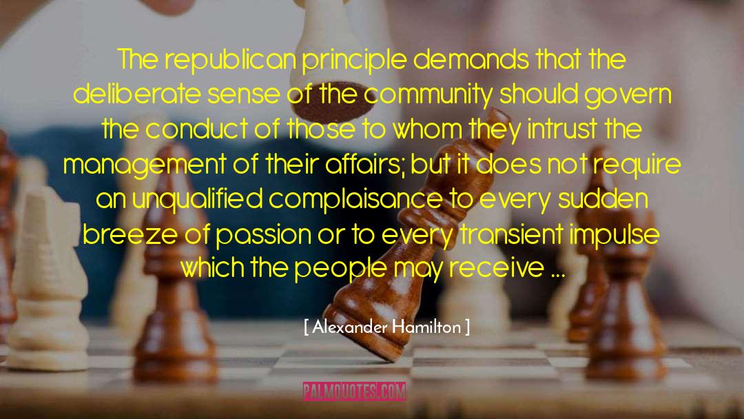 Kingsborough Community quotes by Alexander Hamilton