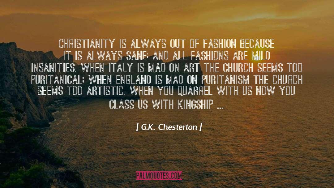 Kingship quotes by G.K. Chesterton