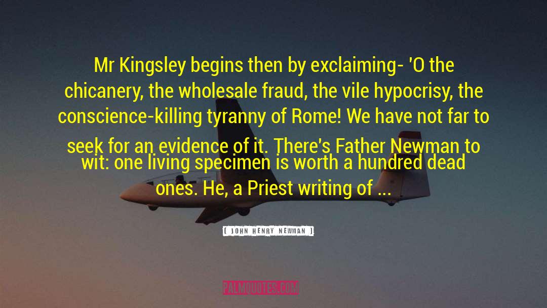 Kingsley quotes by John Henry Newman