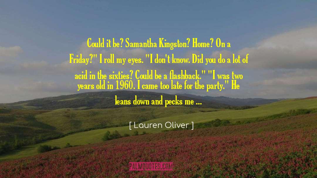 Kingston quotes by Lauren Oliver