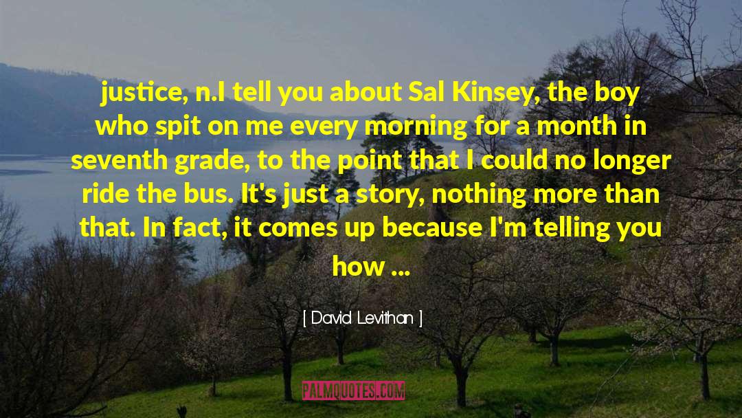 Kinsey Milhone quotes by David Levithan