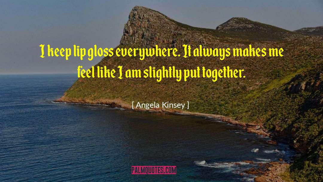 Kinsey Millhone quotes by Angela Kinsey