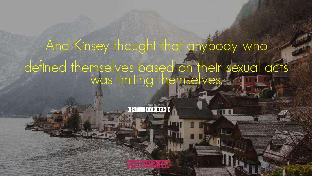 Kinsey Millhone quotes by Bill Condon