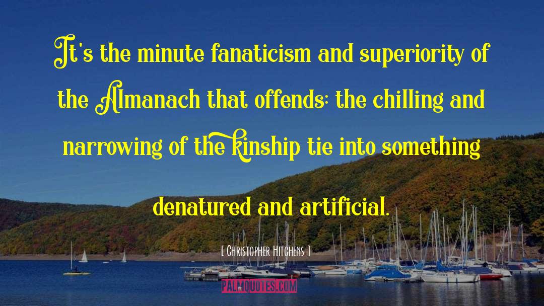 Kinship quotes by Christopher Hitchens