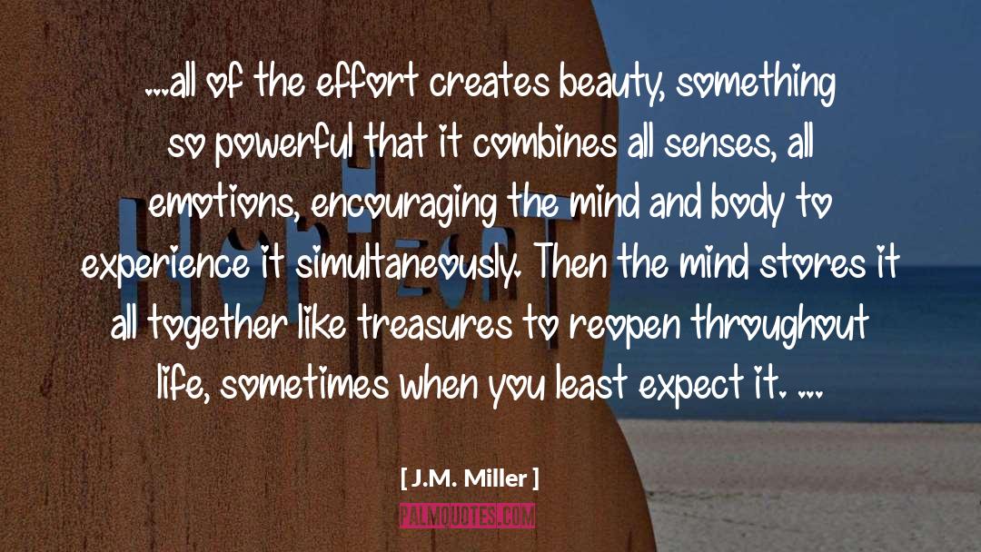 Kishner Miller quotes by J.M. Miller