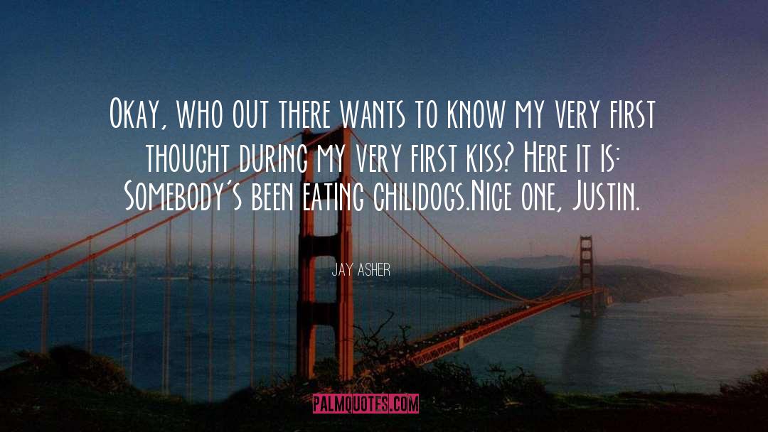 Kiss Goodbye quotes by Jay Asher