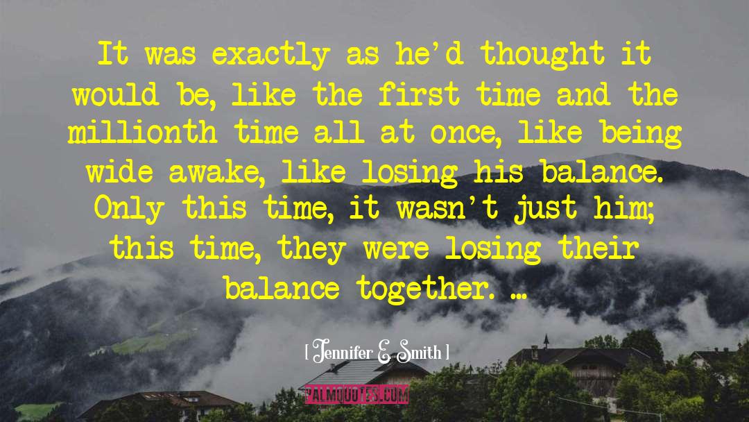 Kiss Goodbye quotes by Jennifer E. Smith