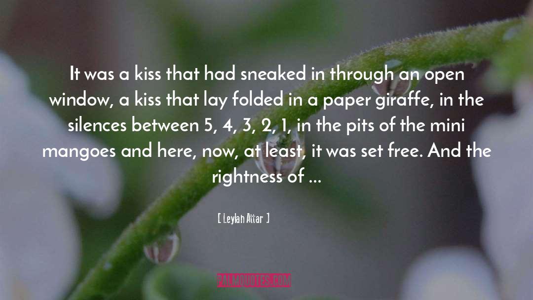 Kiss Of Snow quotes by Leylah Attar