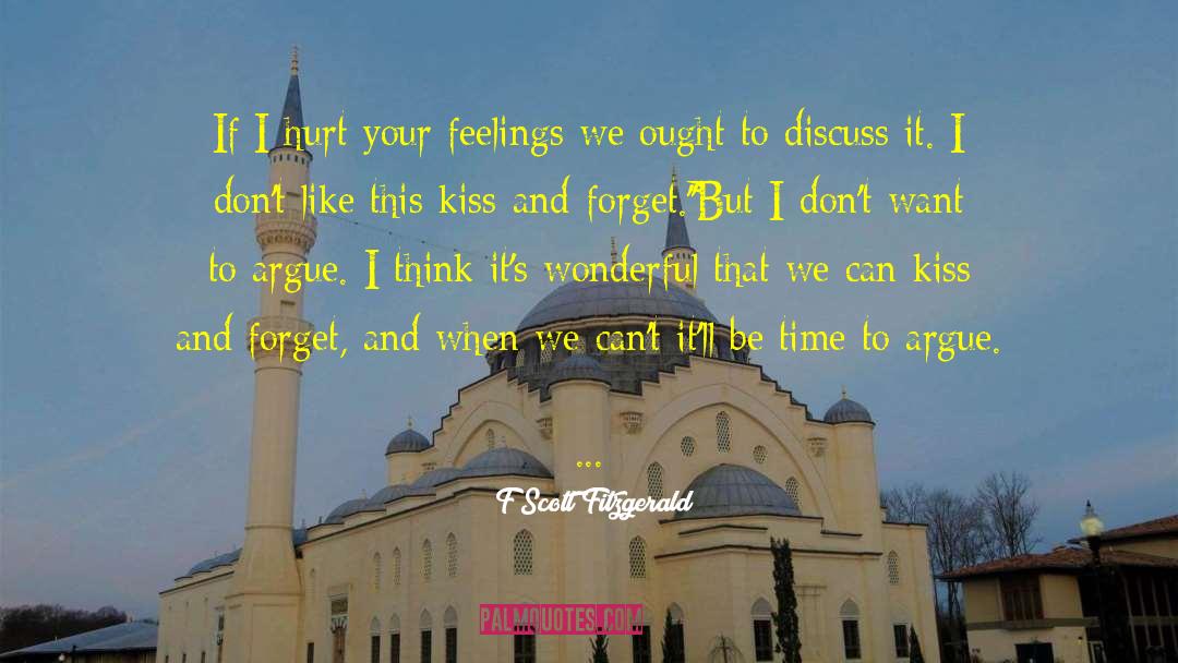 Kiss Organics quotes by F Scott Fitzgerald