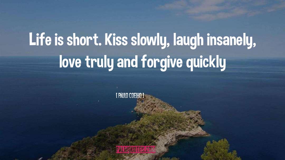Kiss quotes by Paulo Coelho