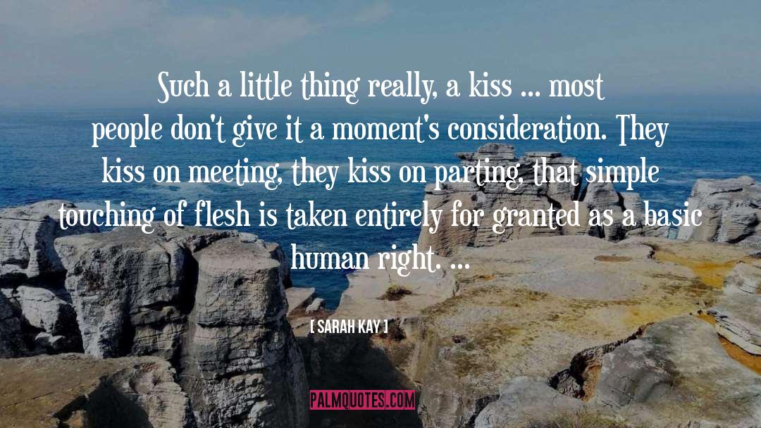 Kiss quotes by Sarah Kay