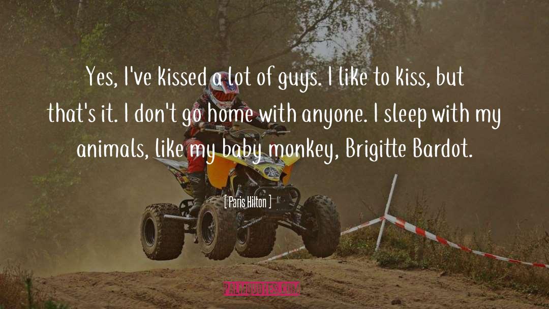 Kiss quotes by Paris Hilton