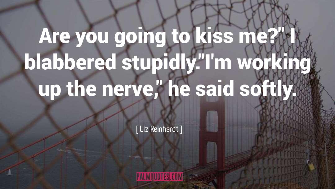 Kiss You Softly quotes by Liz Reinhardt