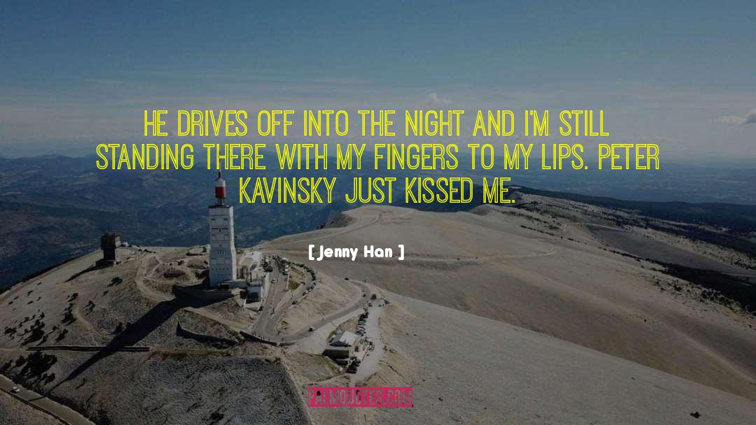 Kissed Me quotes by Jenny Han