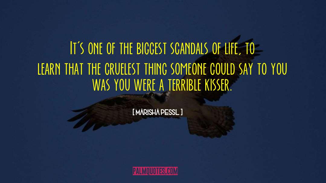 Kisser quotes by Marisha Pessl