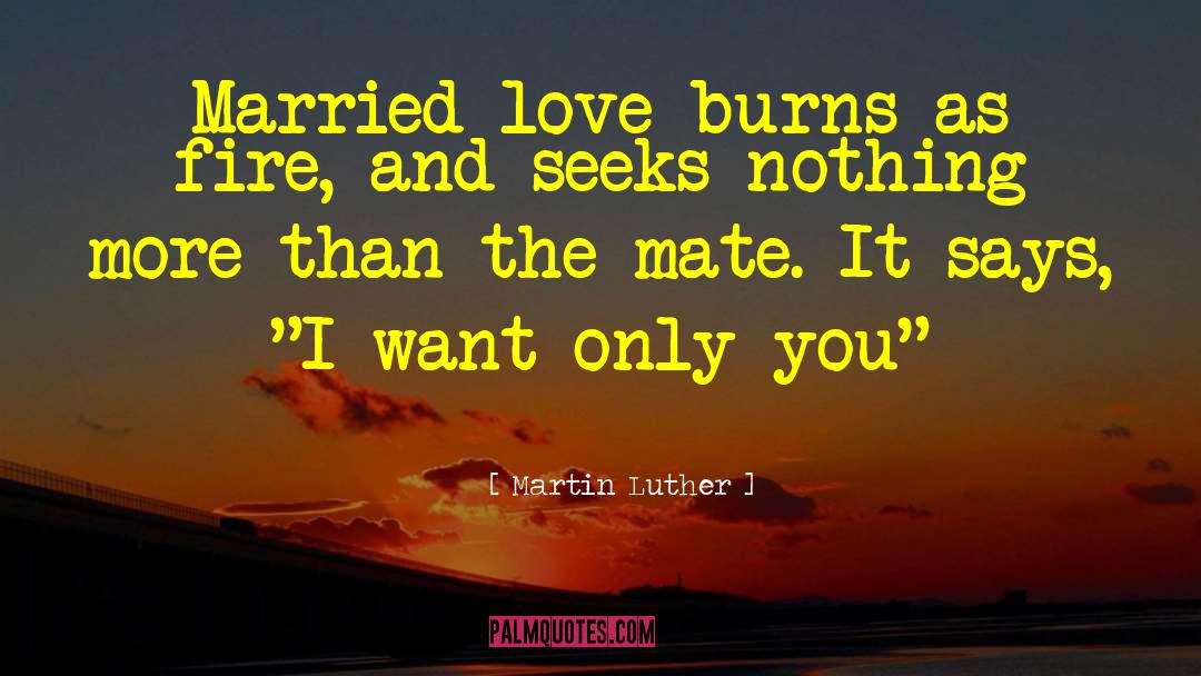 Kissing Burns Calories quotes by Martin Luther