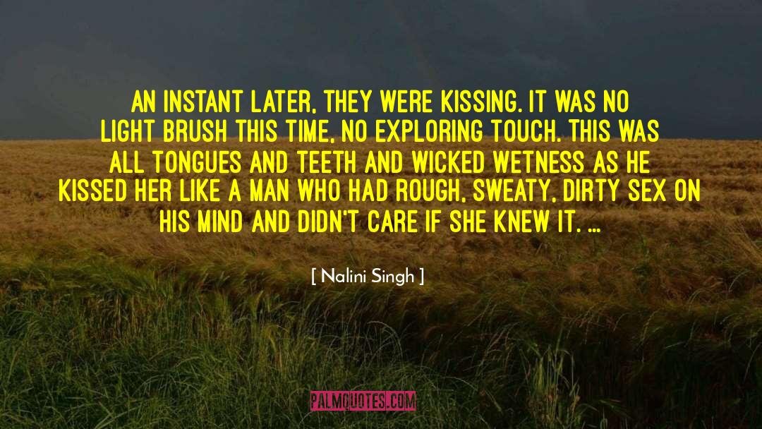 Kissing Coffins quotes by Nalini Singh