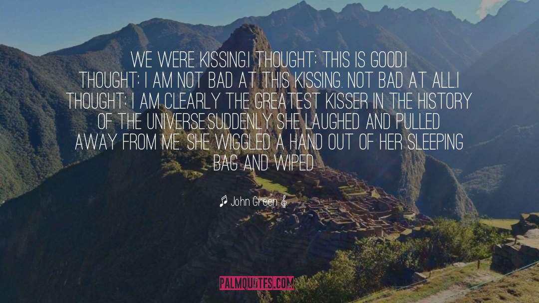 Kissing Cousin quotes by John Green