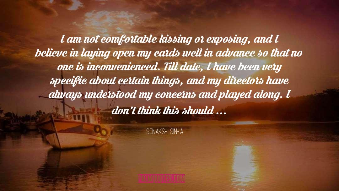 Kissing Freud quotes by Sonakshi Sinha