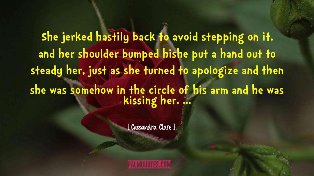 Kissing Her quotes by Cassandra Clare