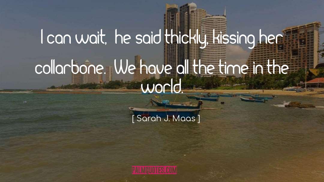 Kissing Her quotes by Sarah J. Maas