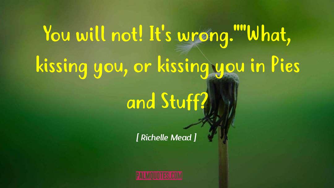 Kissing Wallpapers With quotes by Richelle Mead